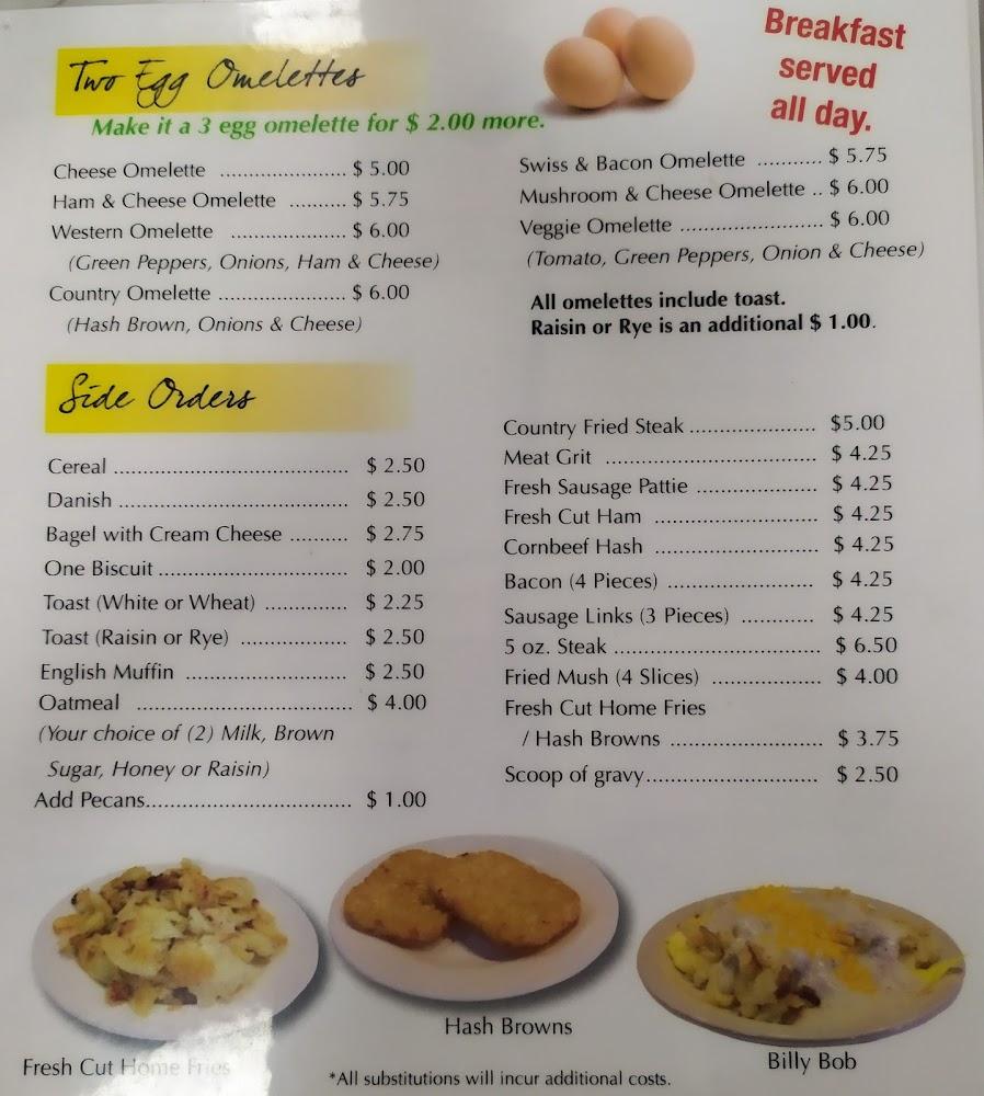 The Fountain Restaurant One Egg with Meat